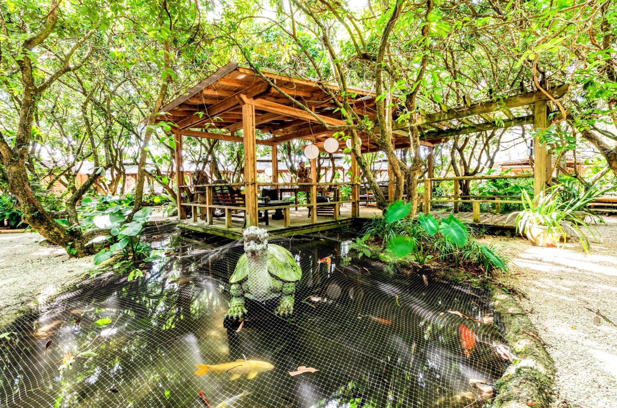 Delightful Sukiya Tiny House! Japanese Garden In Homestead Exterior photo